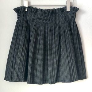 SUMMER CLOSEOUT ☀️ \Zara\• Houndstooth Paper Bag Mini Skort